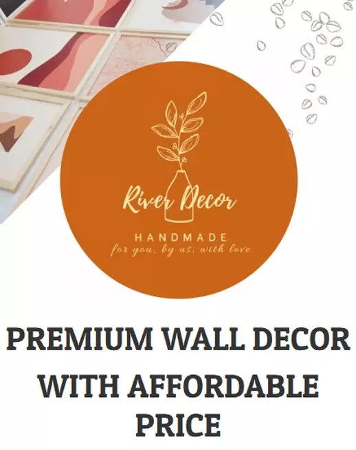 halaman website landing page produk dekorasi wall